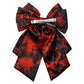 Blood Splatter Cleaver Satin Hair Bow