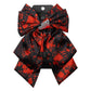 Blood Splatter Cleaver Satin Hair Bow