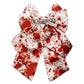 Blood Splatter Knife Satin Hair Bow
