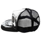 Big Skull White Trucker Hat