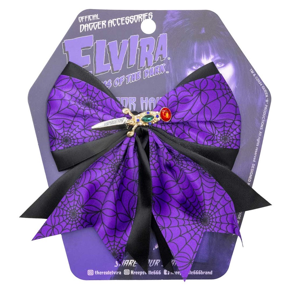 Elvira Dagger Hair Bow