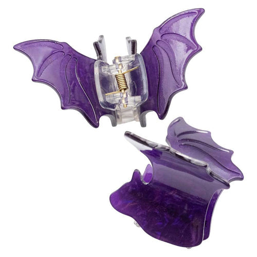 Bat Med Claw Clip Set Purple Hip Crypt Kreepsville