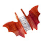 Bat Med Claw Clip Set Red Glitter