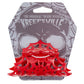 Spiderweb Hair Claw Clip Red