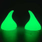 Horror Hair Horns - Glow In Dark