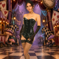 Lavish 4 PC Vinyl Bunny Corset Costume