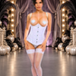 Lavish 3 PC Sexy Daring Angel Corset Costume