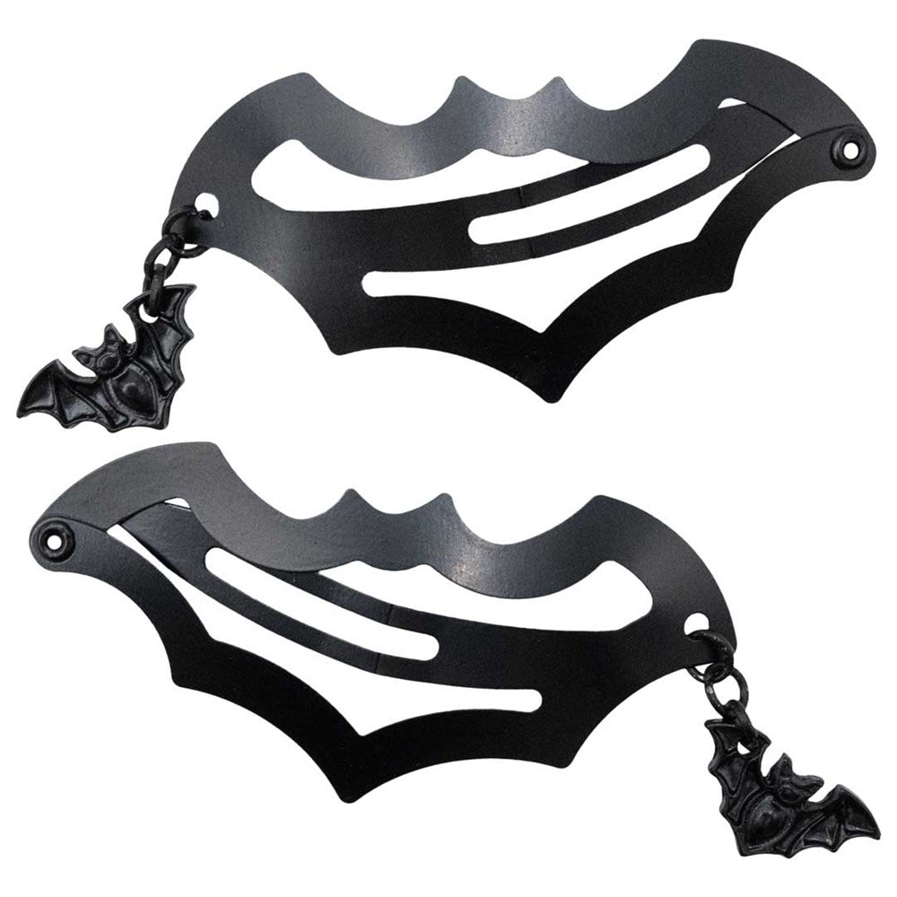 Bat Snap Clip Black Bat Charm Hip Crypt Kreepsville