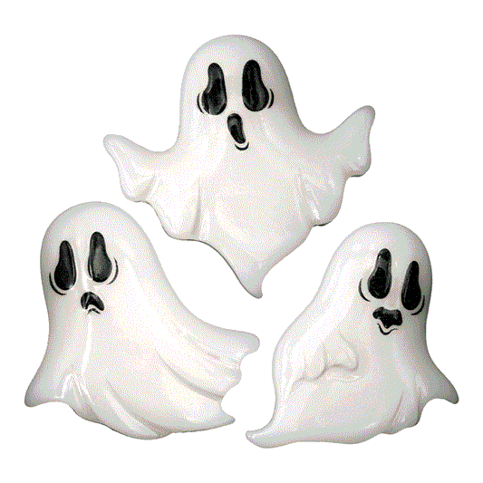 Ghost Hair Slide Glow in the Dark Trio Hip Crypt Kreepsville