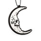 Skull Crescent Moon Glow In The Dark Air Freshener