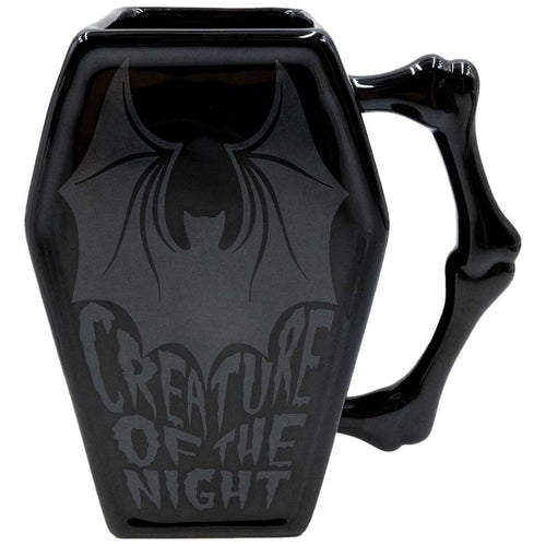 Creature Of The Night Coffin Mug