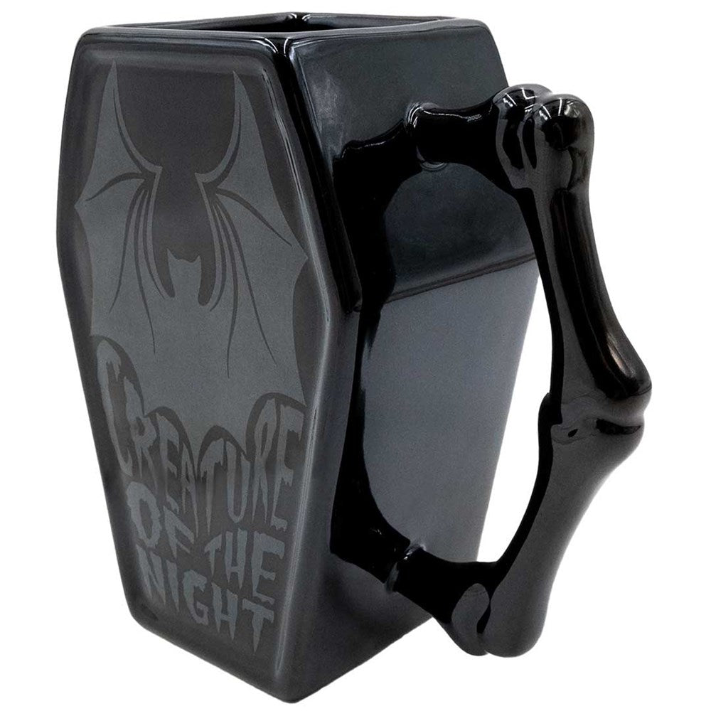 Creature Of The Night Coffin Mug