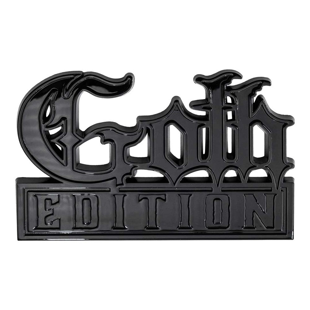 Goth Edition Black Stick On Emblem Hip Crypt Kreepsville