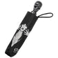 Skull Handle Elvira Classic Logo Umbrella
