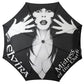 Skull Handle Elvira Classic Logo Umbrella