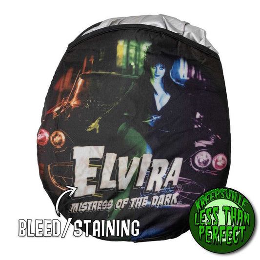 Less Than Perfect Elvira Car Sun Visor Rainbow Mist