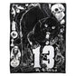 Black Cat 13 Throw Blanket Hip Crypt Kreepsville