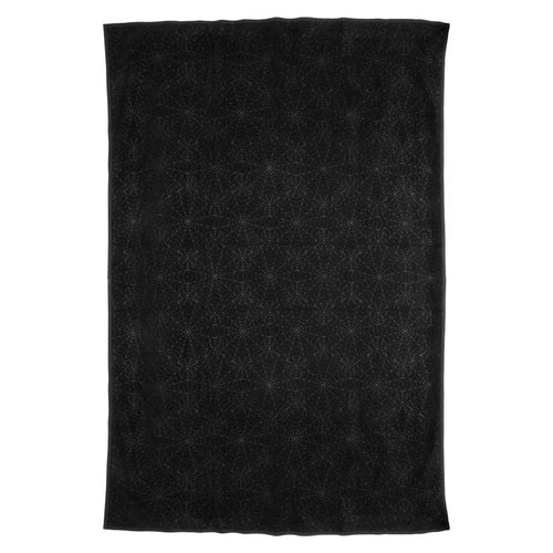 Embossed Spiderweb XL Throw Blanket Hip Crypt Kreepsville