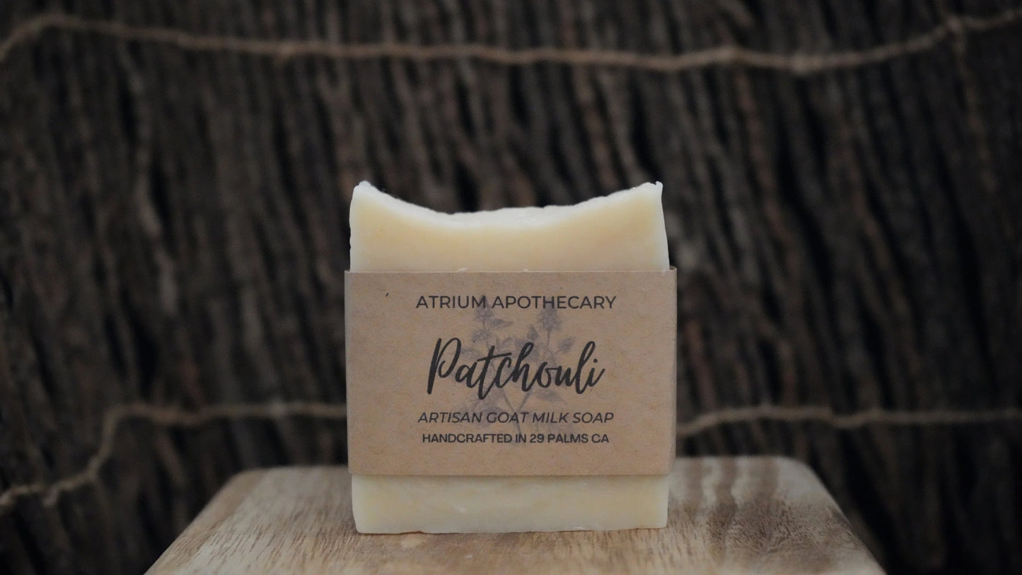 Patchouli Handmade Artisan Soap Hip Crypt Atrium Apothecary