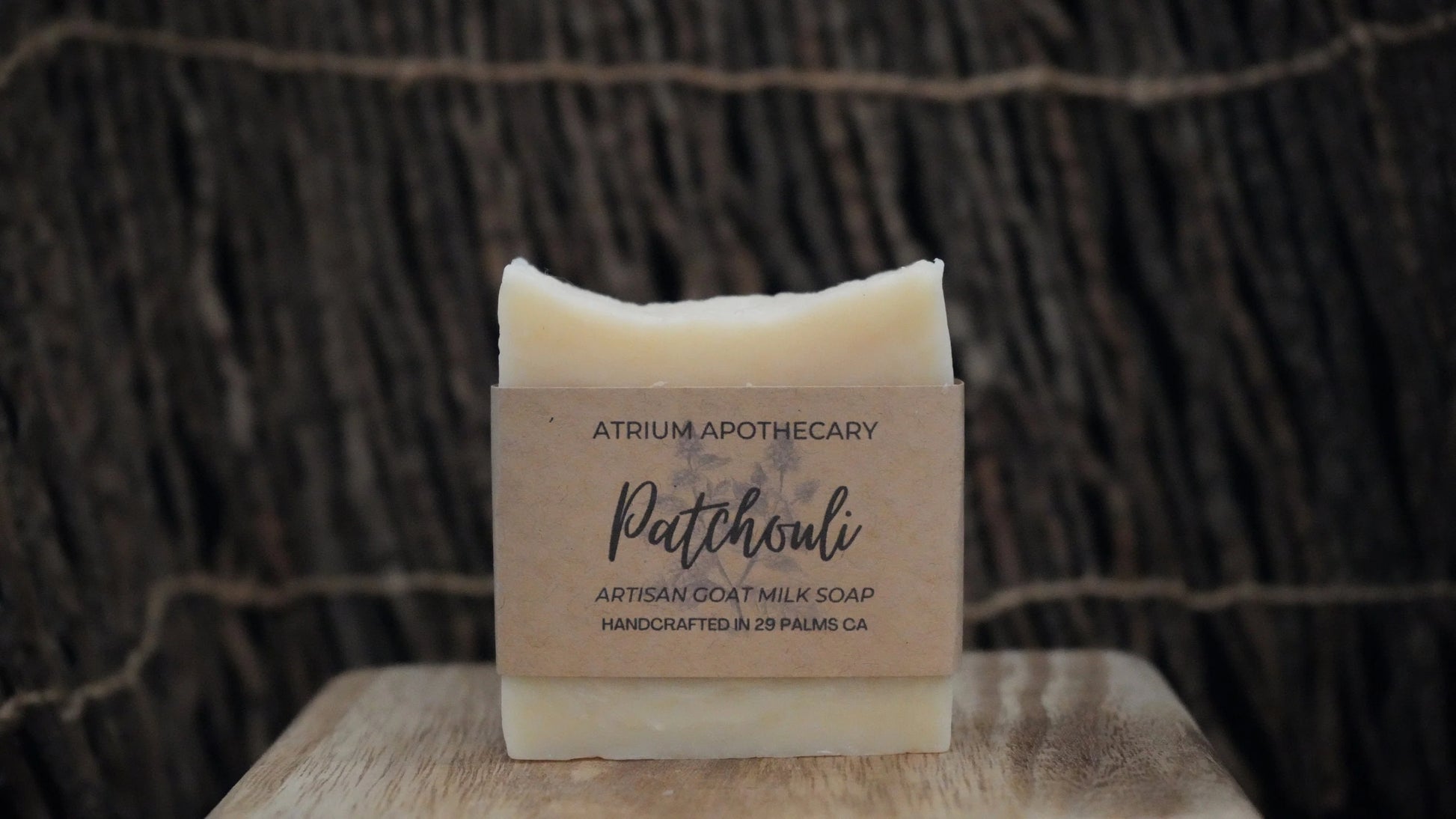 Patchouli Handmade Artisan Soap Hip Crypt Atrium Apothecary