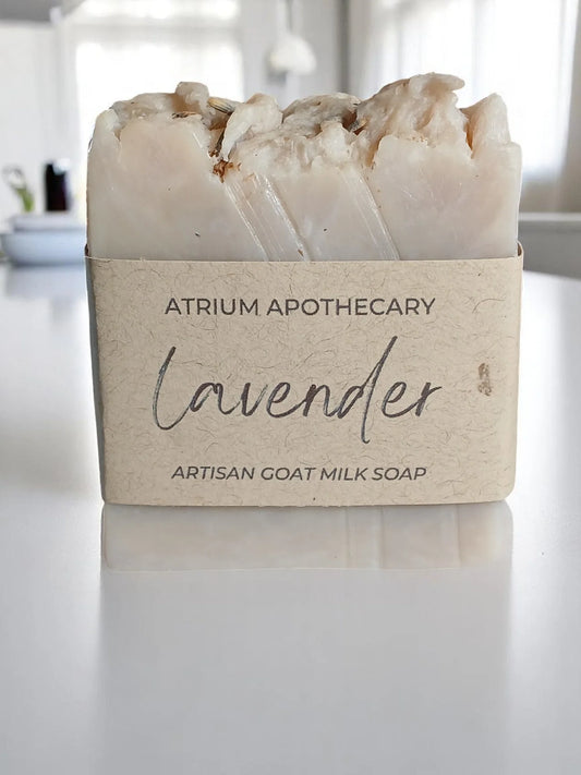 Lavender Handmade Artisan Soap Hip Crypt Atrium Apothecary 