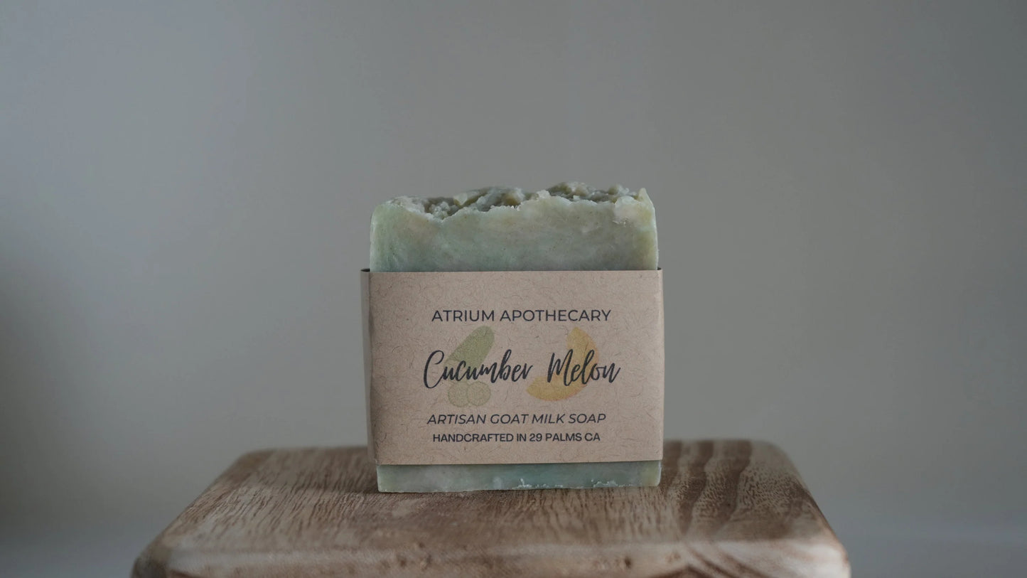 Cucumber Melon Handmade Artisan Soap