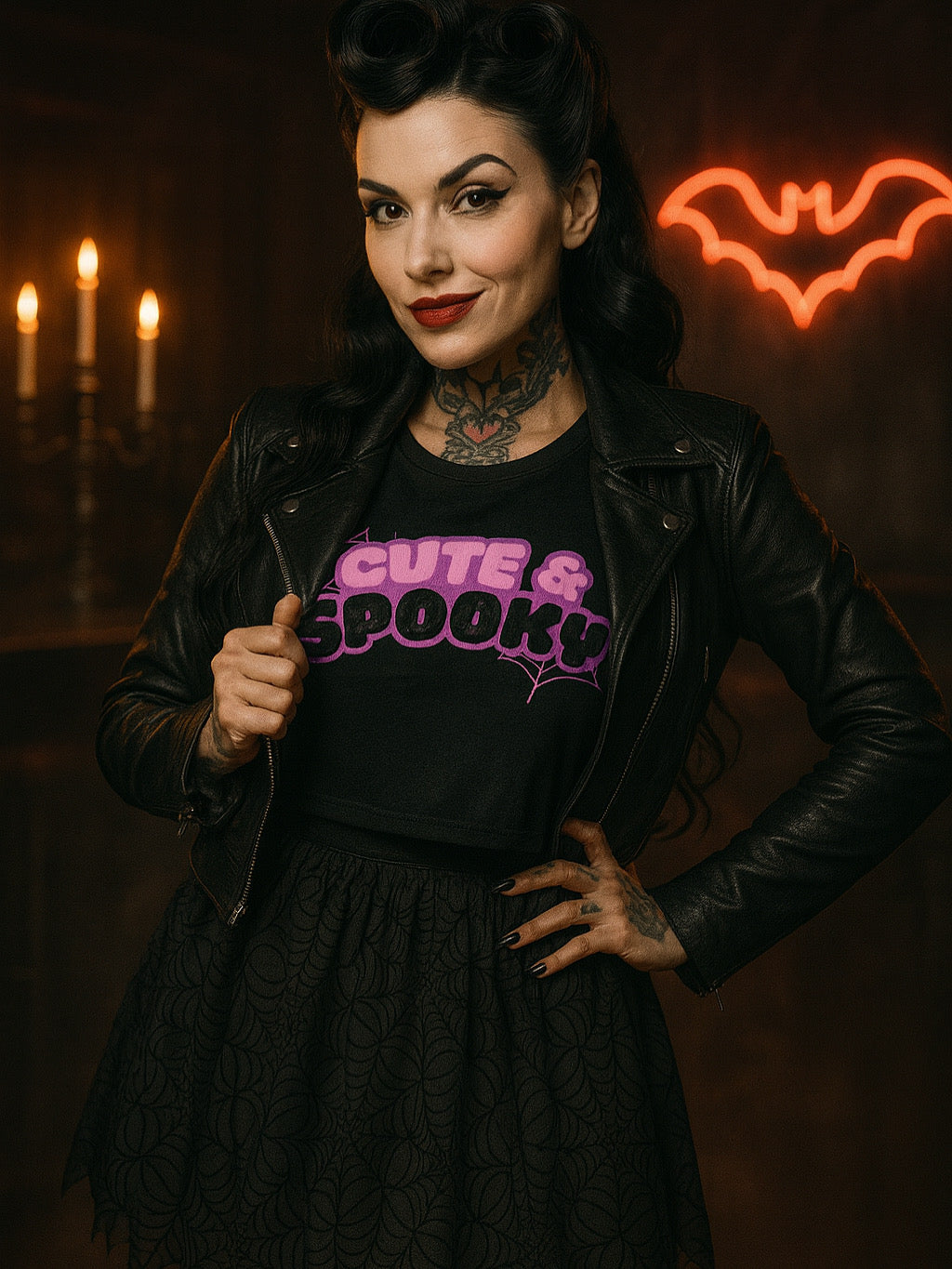 Cute and Spooky Crop Top