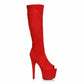 709-NATASHA 7" Knee High Boot W/Zipper.