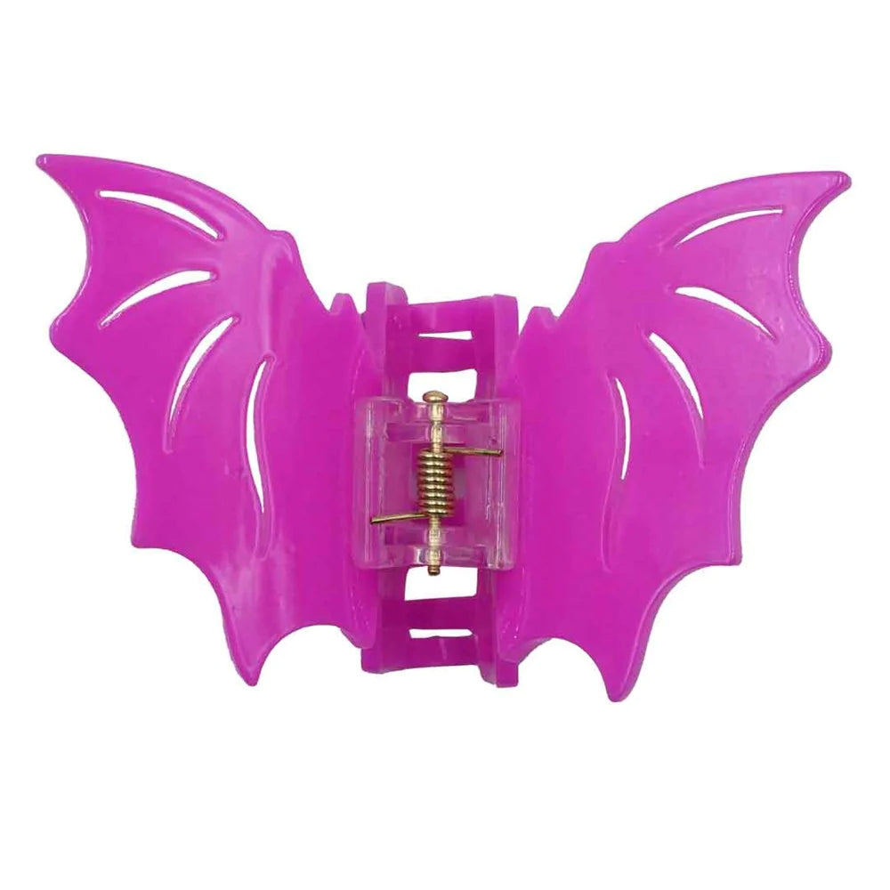 Bat Hair Claw Clip Pink Accessories Hip Crypt Kreepsville