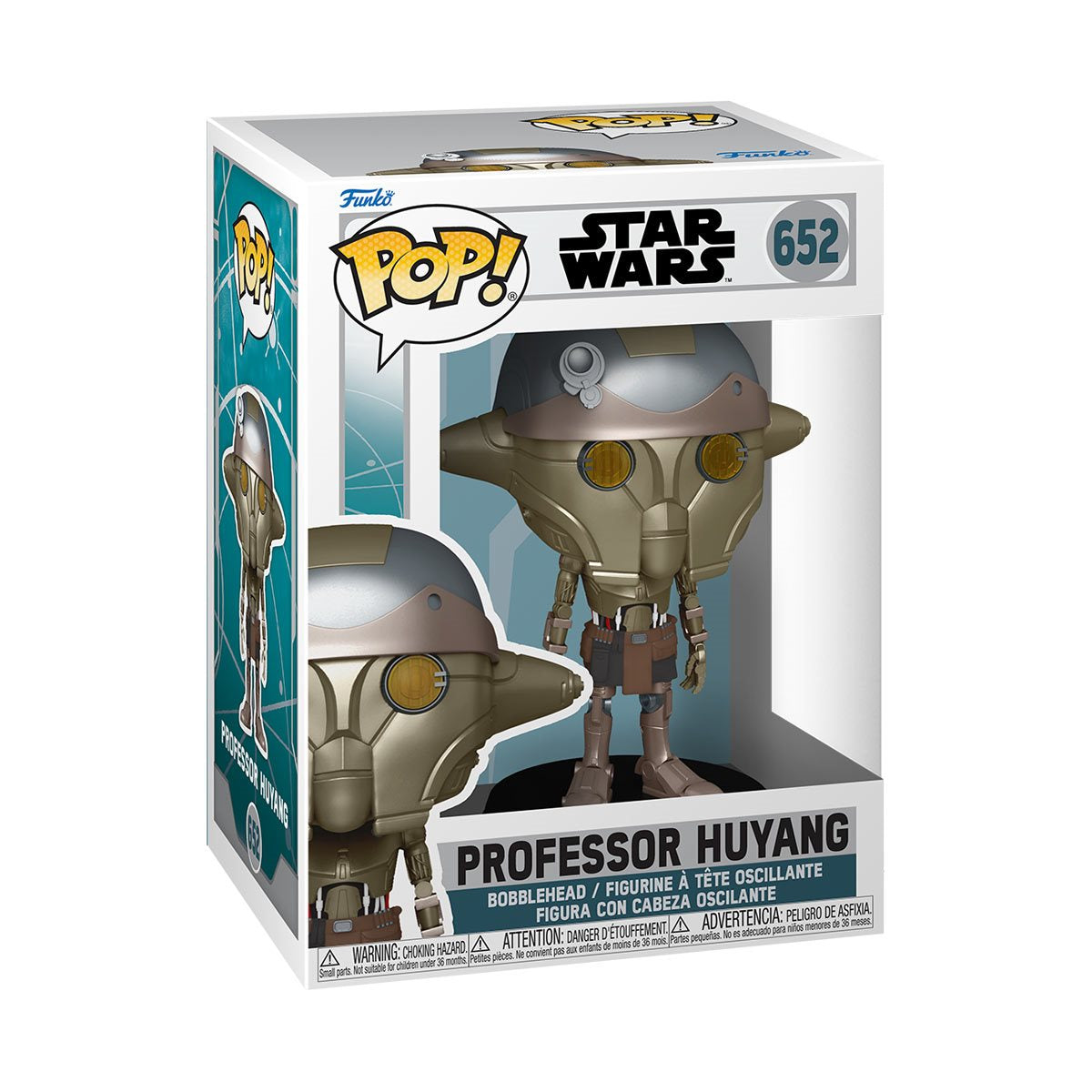 Star Wars: Ahsoka Professor Huyang Funko Pop! Vinyl Figure #652 TV Series Toys Collectibles Hip Crypt