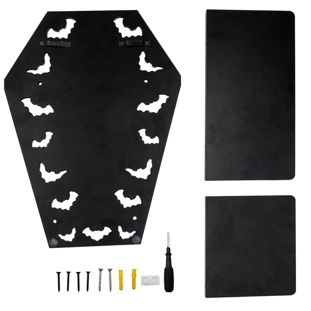 Bat Coffin Shelf Kit Home Housewares Hip Crypt Kreepsville