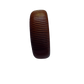 Vintage Bakelite Root Beer Carved Line Bangle