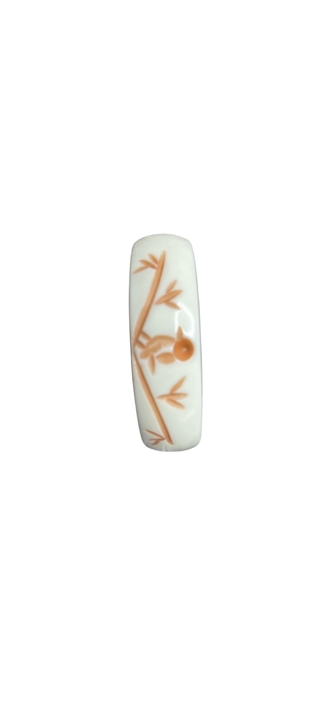Vintage Hattie Carnegie Carved Catalin Bangle Bracelet