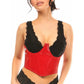 Limited Edition Lavish Red Patent PVC Underwire Underbust Corset