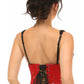 Limited Edition Lavish Red Patent PVC Underwire Underbust Corset