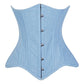 Lavish Lt Denim Underbust Waist Cincher Corset Top