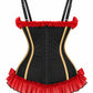 Lavish Circus Ringmaster Sweetheart Bustier Corset