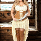 Top Drawer 4 PC Sexy Pirate Corset Costume