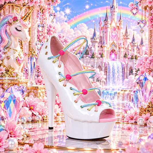 609-UNICORN 6" Pointed Stiletto Sandal.