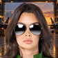 Aviator Costume Glasses – Roma G101