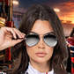 Aviator Costume Glasses – Roma G101