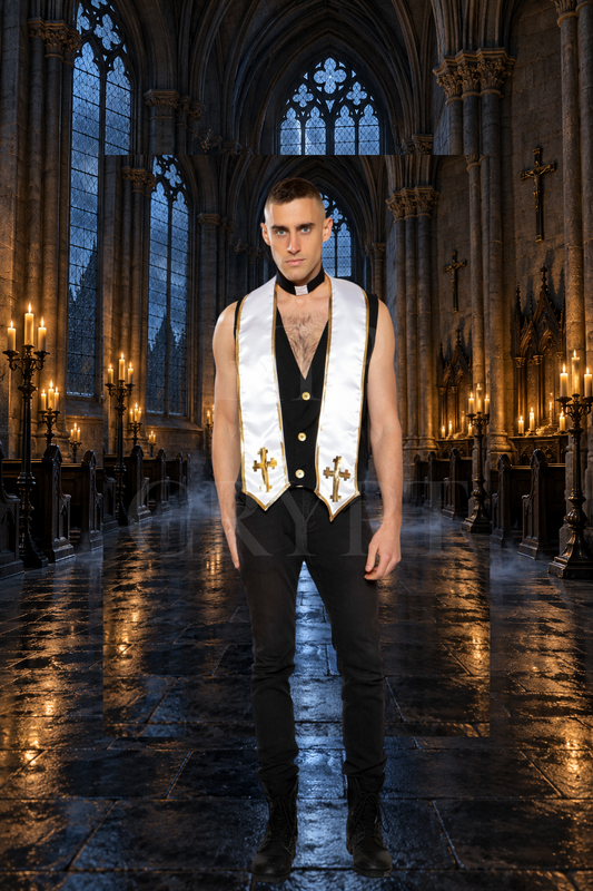 Men’s Priest Two-Piece Costume – Roma 4958