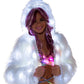 CL524 - Light-Up Hooded Cropped Jacket