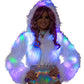 CL524 - Light-Up Hooded Cropped Jacket