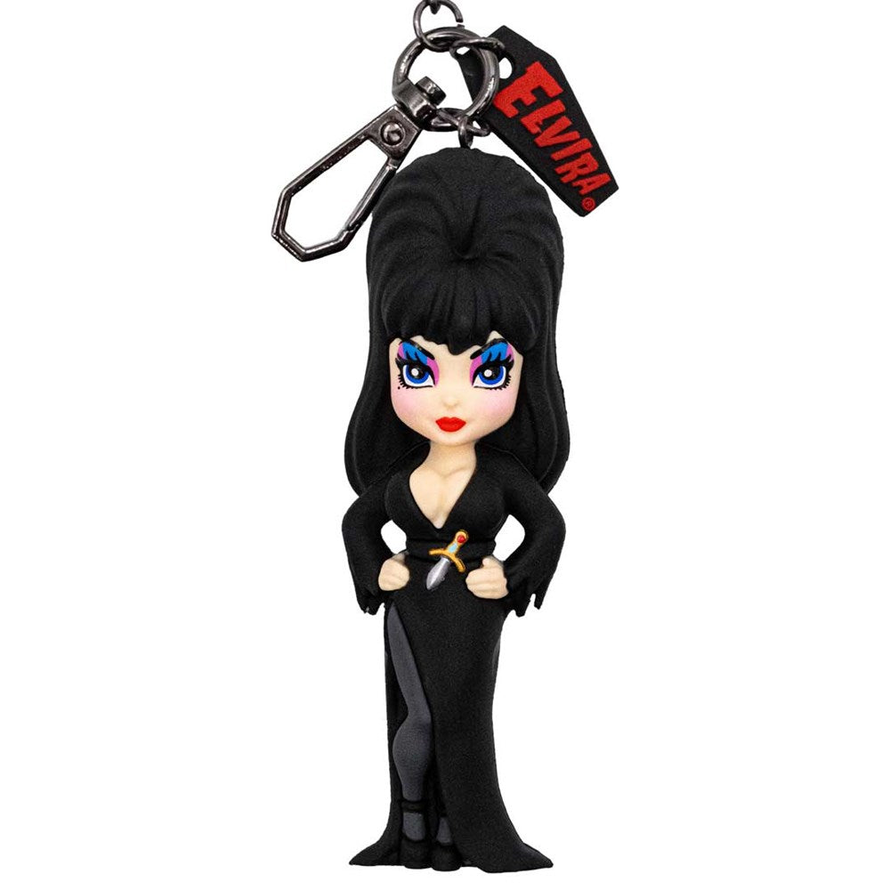 Elvira Standing 3D Vinyl Keychain Hip Crypt Kreepsville