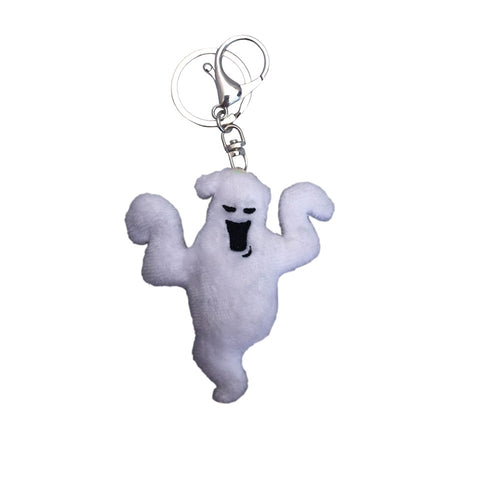 Boo Ghost Plush Keychain