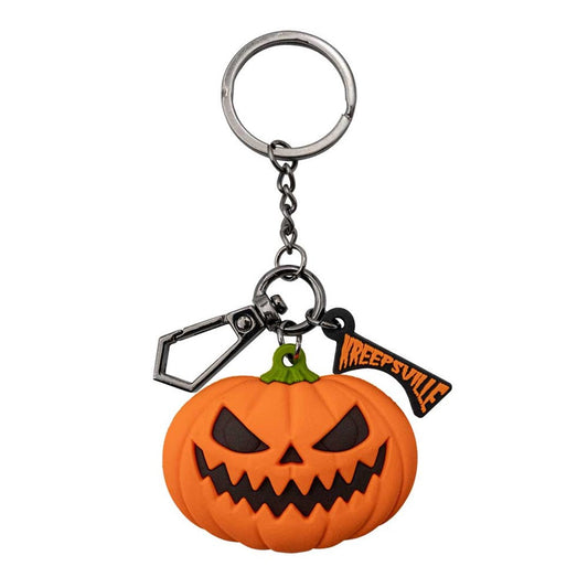 Pumpkin Orange 3D Flat Keychain Hip Crypt Kreepsville