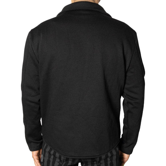 Bats Biker Fleece Zip Up Jacket