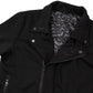 Bats Biker Fleece Zip Up Jacket