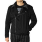 Spiderweb Biker Fleece Zip Up Jacket Hip Crypt Kreepsville